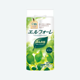 エルフォーレ　トイレットティシュー12ロール　ダブル