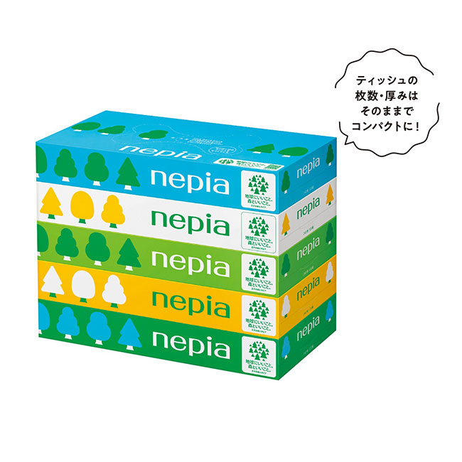 ネピア　ティシュフィルムレス120Ｗ5個組（SNS-1002216）