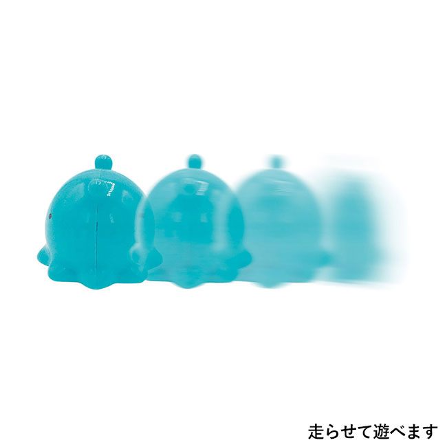 メンダコちゃんプルバックカー（SNS-1002297）走らせて遊べます