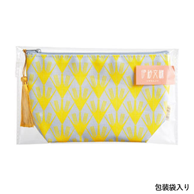 伊砂文様 タッセルポーチ(SNS-1002328)包装袋入り