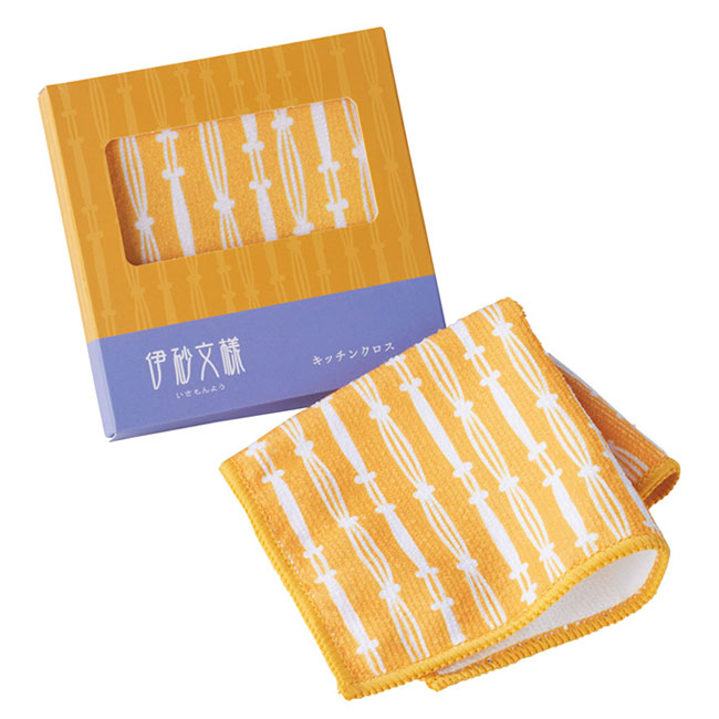 伊砂文様　キッチンクロス（SNS-1002331）窓付き化粧箱入り