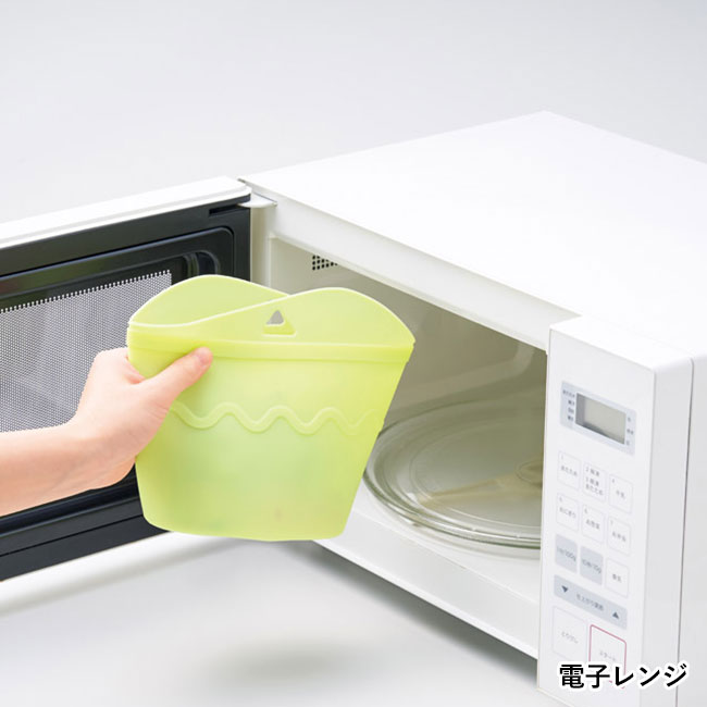 シリコンフード保存バッグ(SNS-1002394)電子レンジ