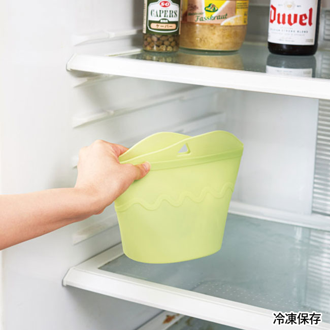 シリコンフード保存バッグ(SNS-1002394)冷凍保存