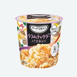 スープDELI クラムチャウダー パスタ入り