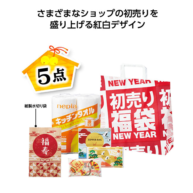 初売り福袋 イチ押し!日用品5点セット 2026【予約商品：2025年11月上旬発送予定】（SNS-1002476）