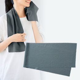 ヒンヤリUVガード デイリークールタオル