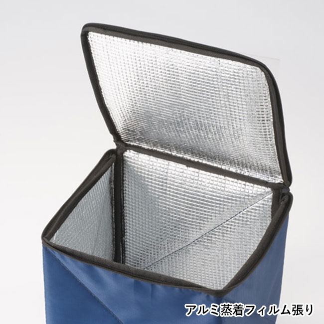キャンプス　スクリュー収納保冷温バッグ（SNS-1002540）アルミ蒸着フィルム張り
