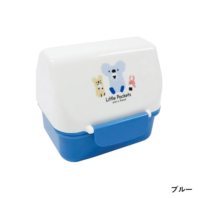 Little Pockets おにぎりお弁当箱（SNS-1002550）ブルー