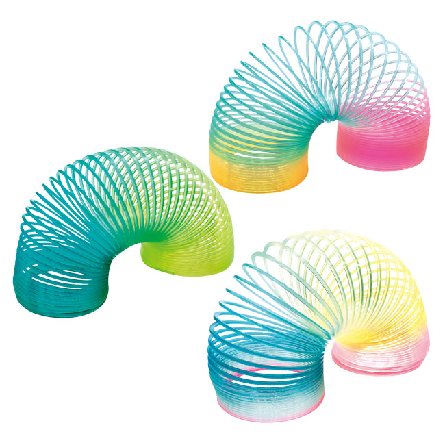 ミニレインボースプリング（SNS-1002566）本体（伸ばした状態）