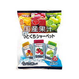 国産果汁ひとくちシャーベット12個入
