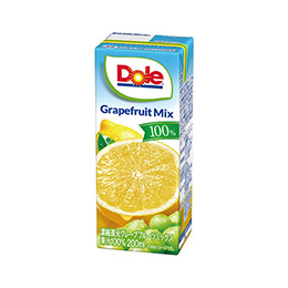 Dole100%パックジュース　グレープフルーツミックス