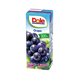 Dole100%パックジュース　グレープ