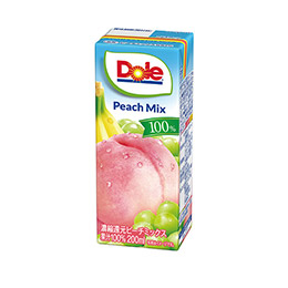 Dole100%パックジュース　ピーチフルーツミックス