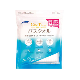 リファイン ワンタイムバスタオル1枚入
