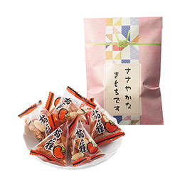 「ささやかなきもちです」封筒(柿ピー)