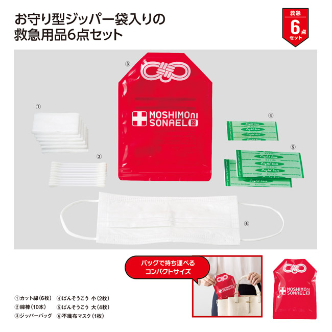 モシモニソナエル 安心救急6点セット（SNS-1002738）