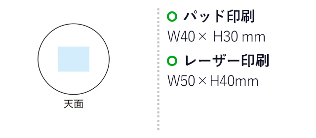コロット ケース入ブランケット(SNS-1002756)名入れ画像 プリント範囲 パッド印刷 30×30mm、40×30mm フルカラー印刷24×52mm レーザー印刷50×40mm
