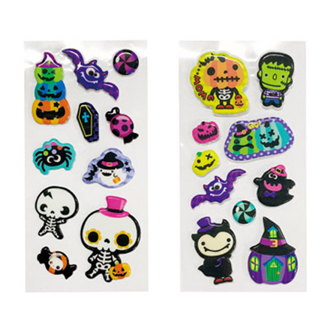 ハロウィンぷっくりミニシール(SNS-1002764)シールデザイン例2
