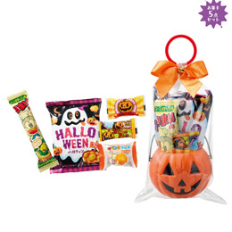 ハロウィンお菓子バケツ
