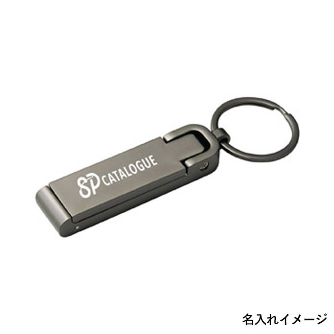 2WAYスタンドバッグハンガー(ブラック)（SNS-1002780）名入れイメージ