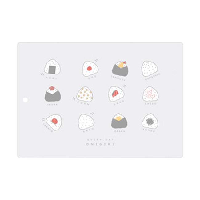 おにぎり柄 まな板シート(SNS-1002797)おにぎり柄B