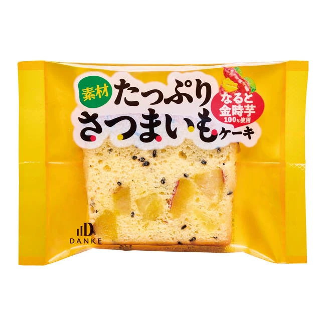 素材たっぷりさつまいもケーキ1個(SNS-1002947) 個包装