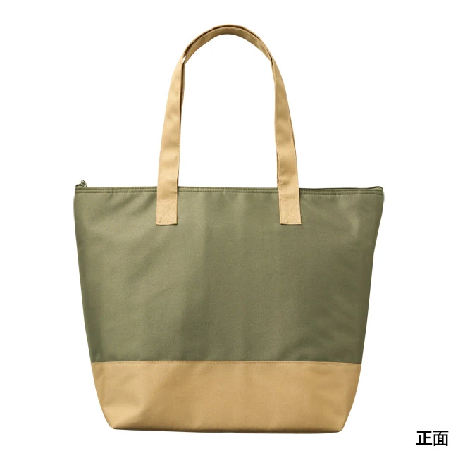 再生PET保冷温ビッグトートバッグ（SNS-1002991）　正面