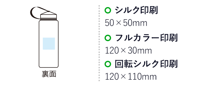 モシモニソナエル　 防災ボトル13点セット（SNS-1003013）名入れ画像 プリント範囲 シルク印刷50×50mm　インクジェット印刷120×30mm　回転シルク印刷120×110mm