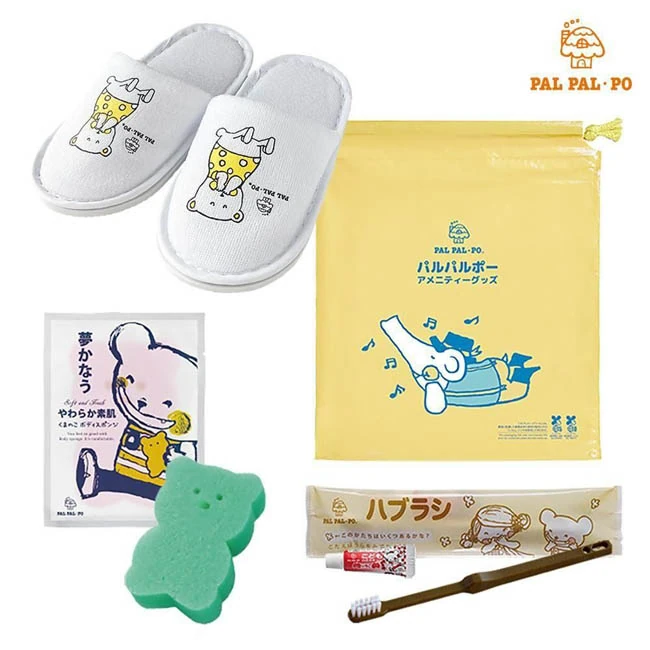 子供用セット(子供ハブラシ・スリッパ・ボディスポンジ)(SNS-0800061)