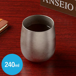チタン二重カップ 240ｍｌ