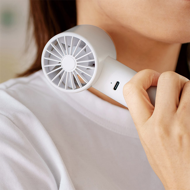 カラビナ付冷却プレートファン（SNS-1200200）冷却プレート使用イメージ