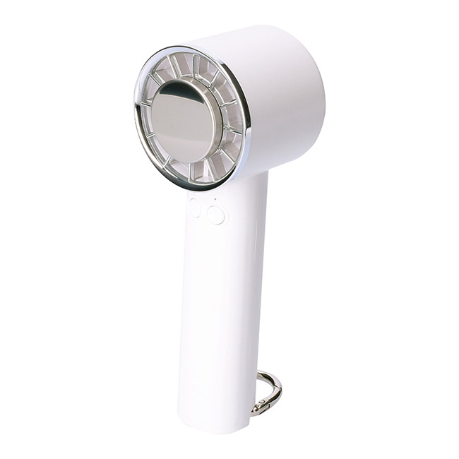 カラビナ付冷却プレートファン（SNS-1200200）斜め