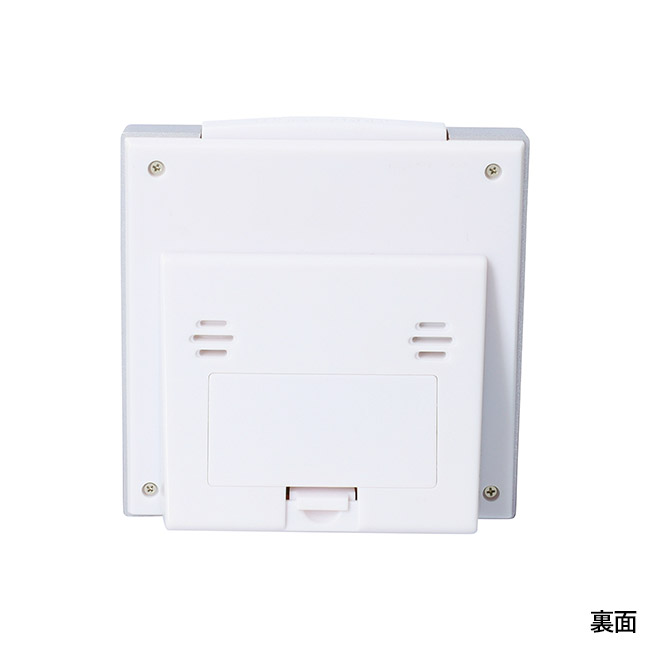 卓上電波時計(SNS-1200215)裏面