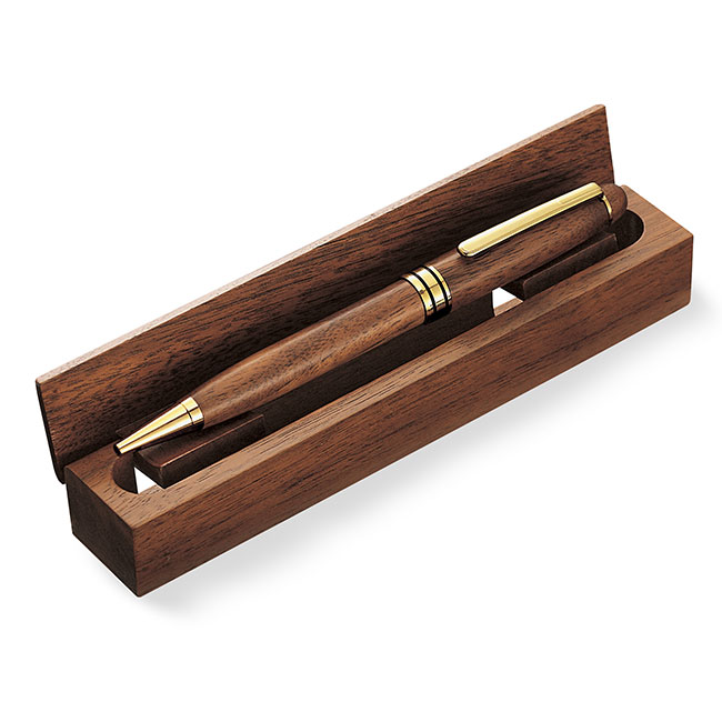 木製ボールペン（木箱付）（mcST008）