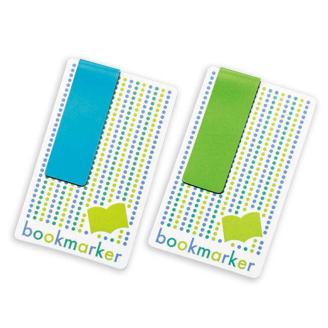 マグネットブックマーカー1P（mcST036）ブルー、グリーン