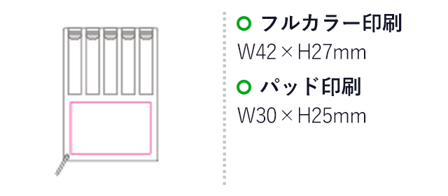 精密ドライバーセット（mcTA028）名入れ画像 パッド印刷：W30×H25mm　フルカラー印刷：W42×H27mm