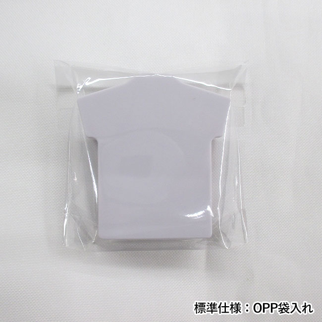 マグネットクリップ/Tシャツ型（SNS-1300007）標準仕様OPP袋入れ