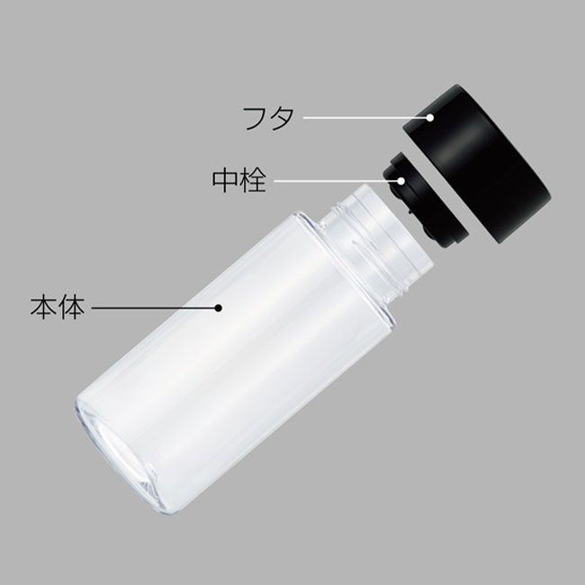 マイクリアボトル350ml（SNS-2400030）パーツ説明