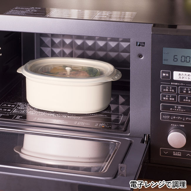 茹で蒸し工房 IV（SNS-2400075）電子レンジで調理