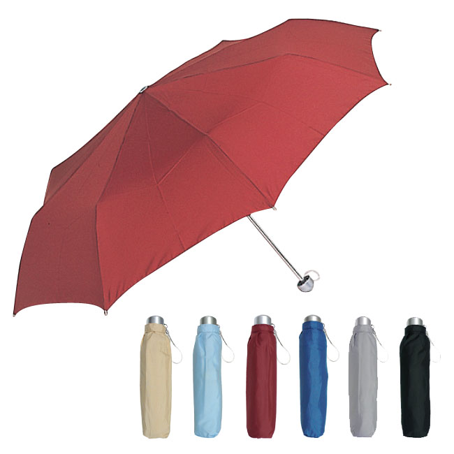 アルミ軽量3段折り畳み傘（SNS-1100085）商品イメージ
