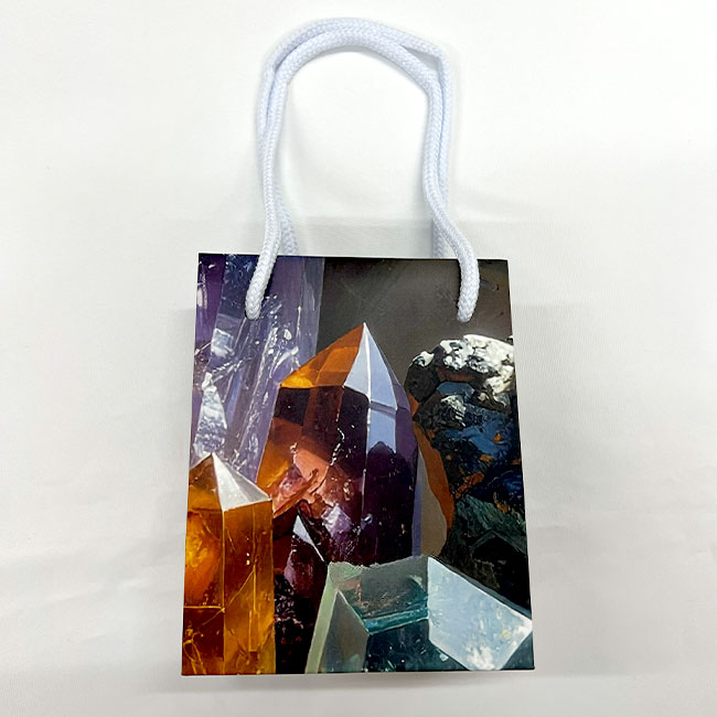 【1000枚まで受付】全面フルカラーオリジナル紙袋　W120×D80×H150mm（SNS-1100113）紙袋本体