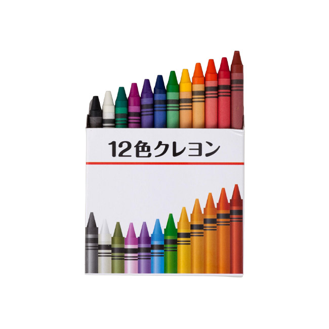 12色クレヨン(SNS-3300001)