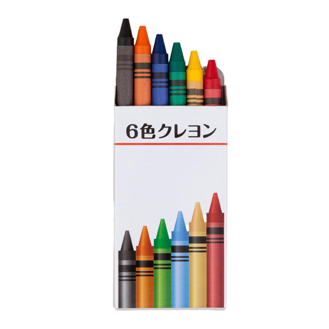 ６色クレヨン（SNS-3300002）
