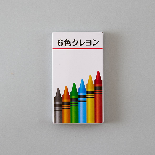 ６色クレヨン（SNS-3300002）箱本体