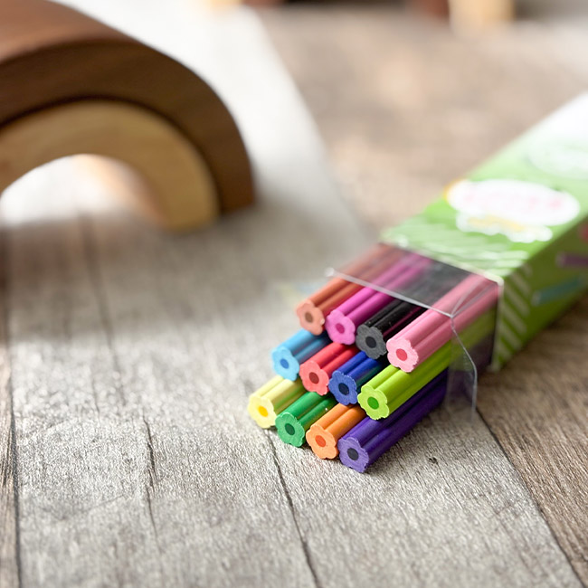 リサイクル色鉛筆12P（SNS-3300009）１２色セット