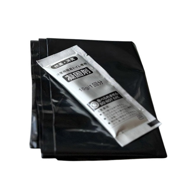 非常用携帯ポケットトイレ１回分(大小兼用)（SNS-3300013）セット内容