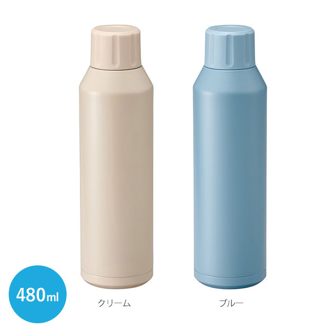 真空ステンレス炭酸ボトル 480ml（SNS-0100122）