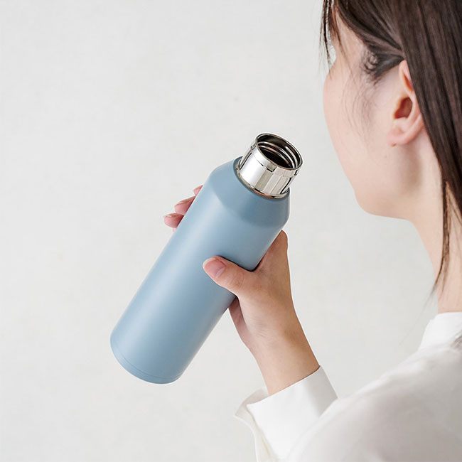 真空ステンレス炭酸ボトル 480ml（SNS-0100122）ボトルの構造