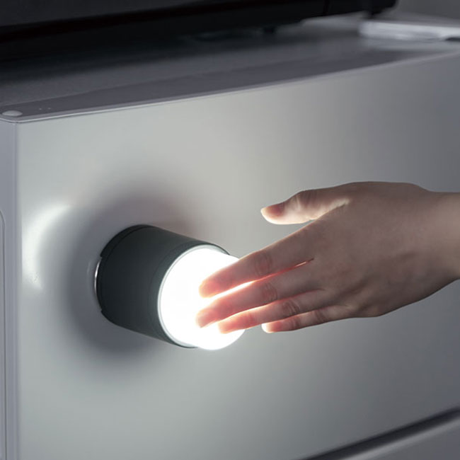 COBプッシュライト（SNS-0100144）使用イメージ（貼り付け）