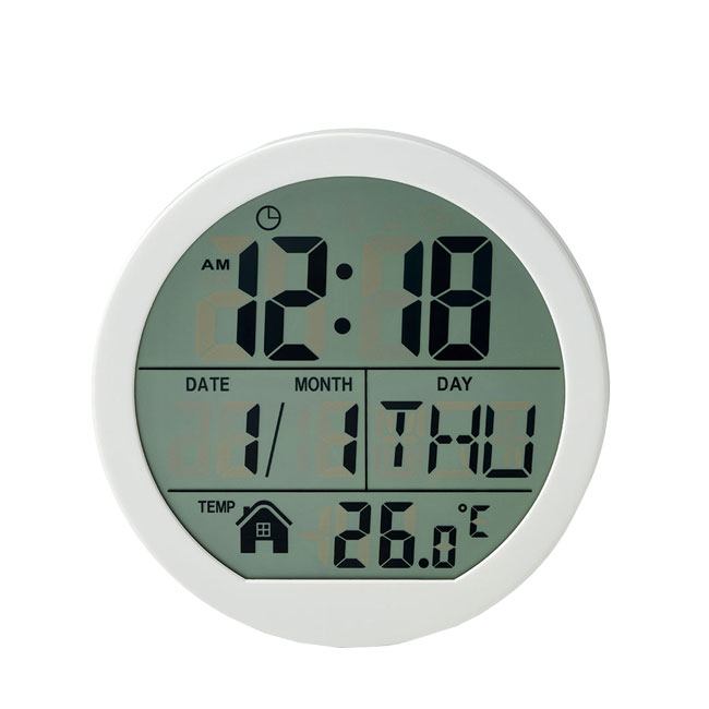 表示が見やすい丸時計(SNS-0100148)